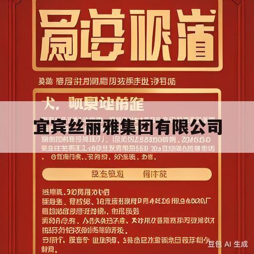 宜宾丝丽雅集团有限公司